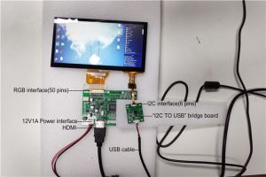 Pantalla di toke di Pi I2c